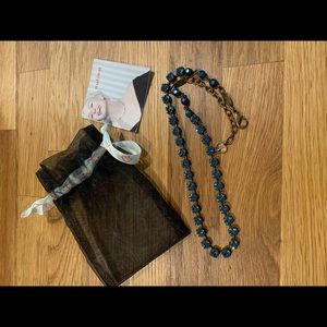 Sabika blue stone necklace